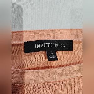 Lafayette 148 sweater Sz S Peach